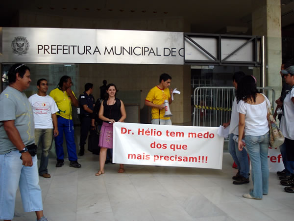  Protesto no Paço