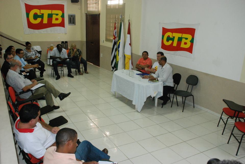 Reunião da CTB na sede do STMC (17/10/2013)