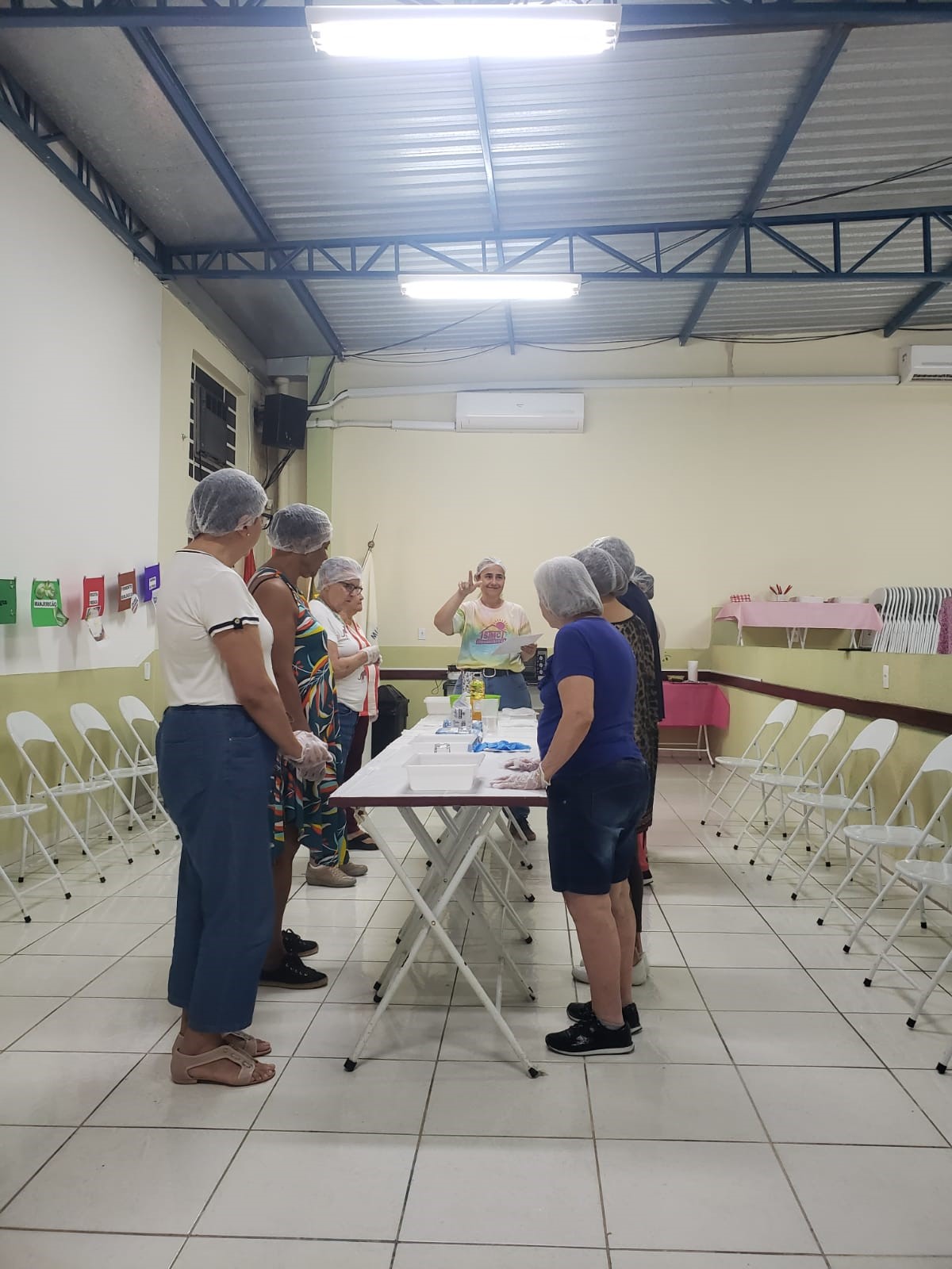 Casa dos Aposentados/as - Ateliê de Culinária - Setembro de 2024