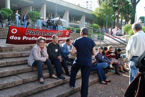 Paralisação dos Profissionais da Saúde