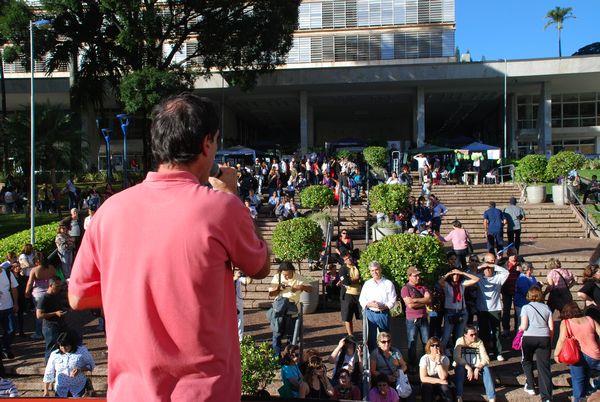 GREVE Campanha Salarial 2012 - 7º dia (18/maio)