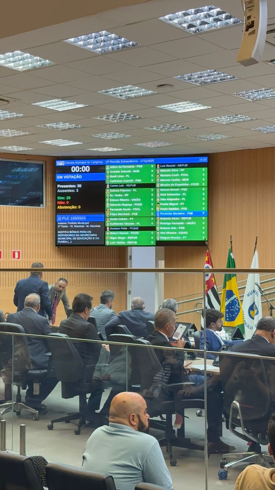 STMC - Votação do Bônus da Educação - Novembro de 2025	