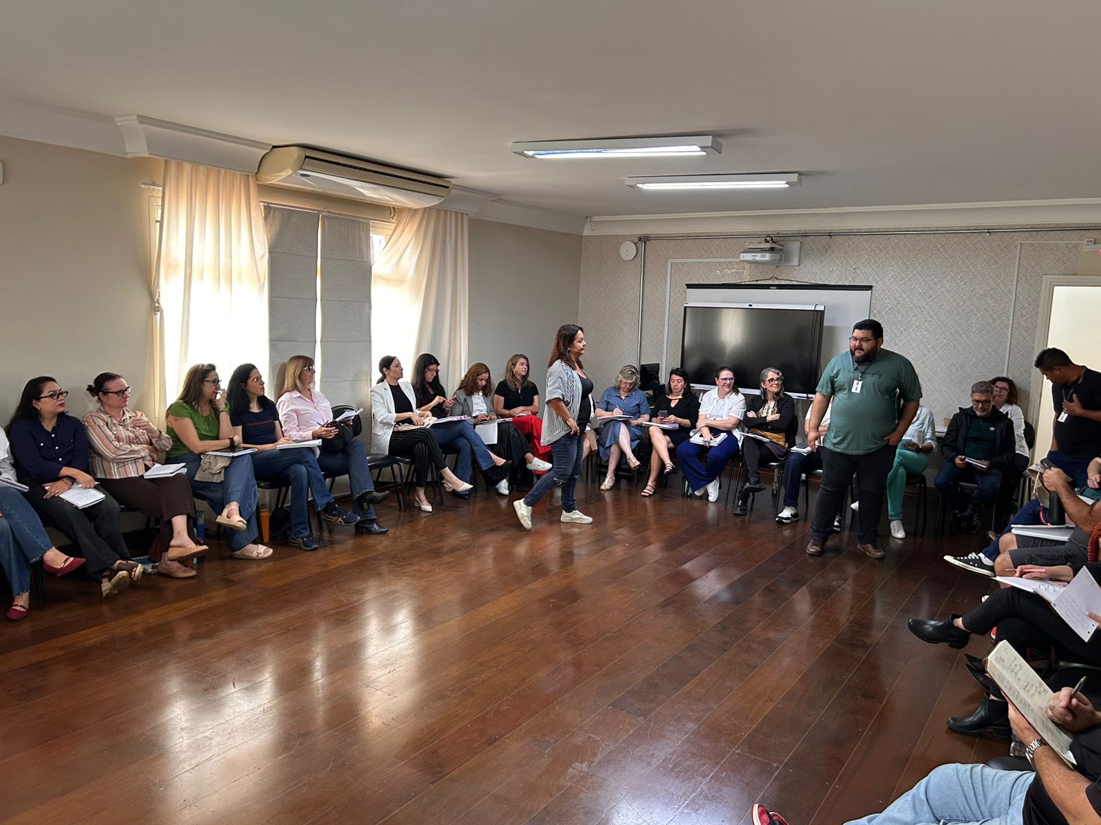 Diretores do STMC visitam NAEDs e se apresentam a gestores da Educação