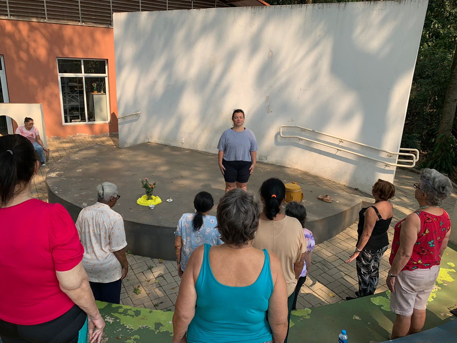 Casa dos Aposentados/as - Yoga no Bosque - Setembro de 2024