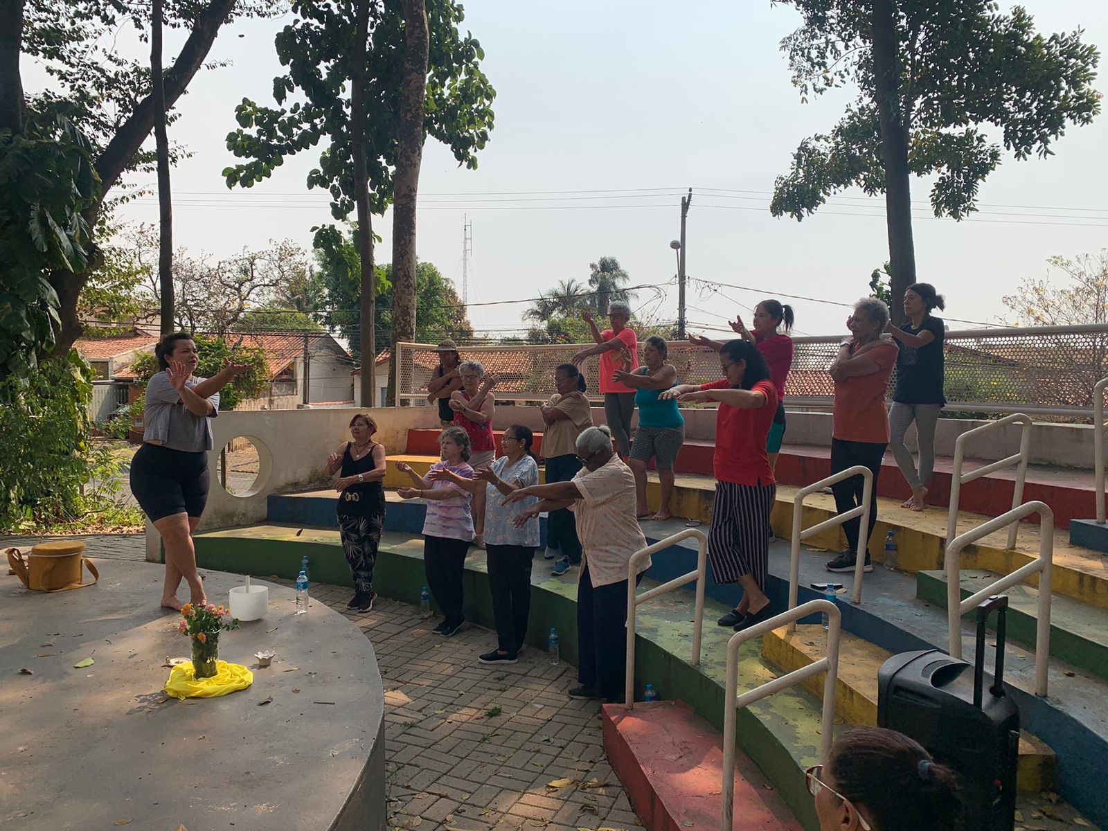 Casa dos Aposentados/as - Yoga no Bosque - Setembro de 2024