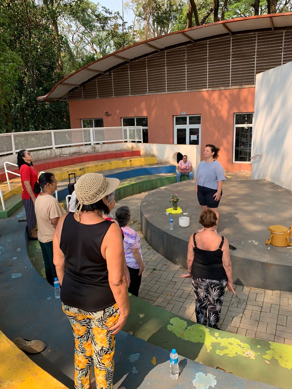 Casa dos Aposentados/as - Yoga no Bosque - Setembro de 2024