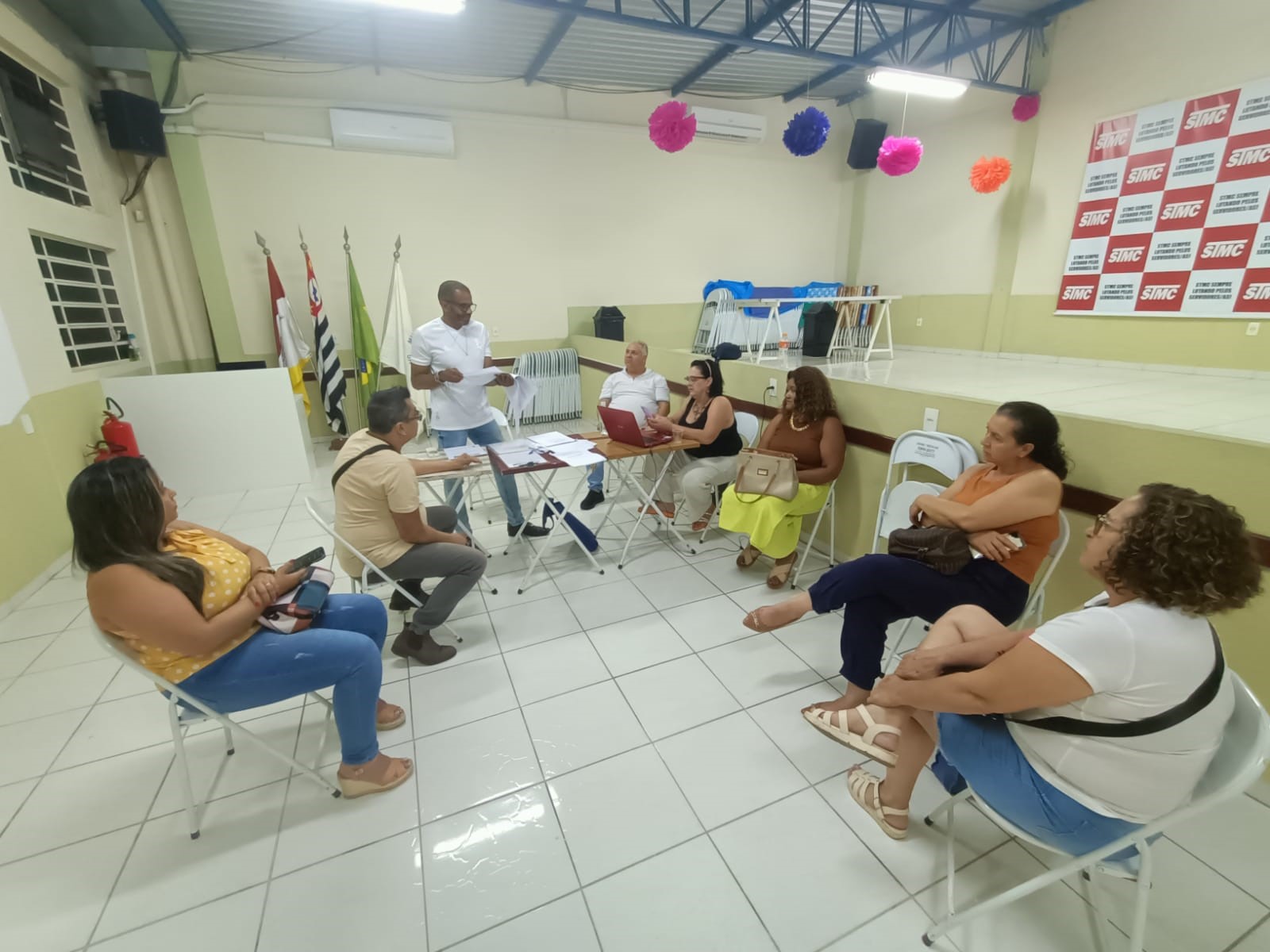 STMC - Reunião com Representantes da Saúde sobre PCCV - Outubro de 2024