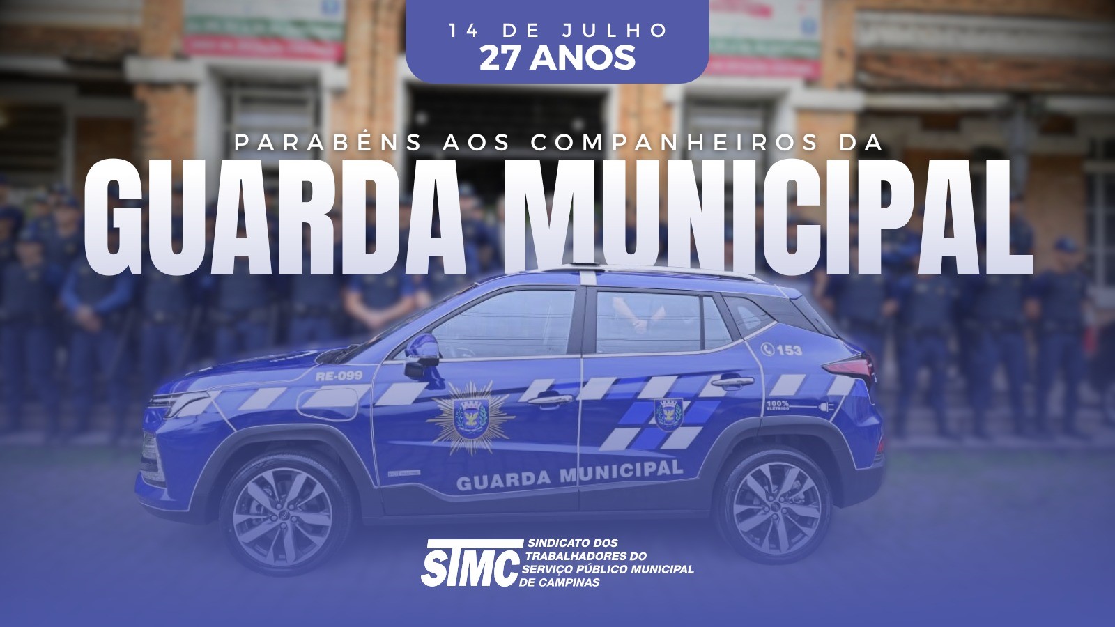 STMC celebra os 27 anos da Guarda Municipal de Campinas. 